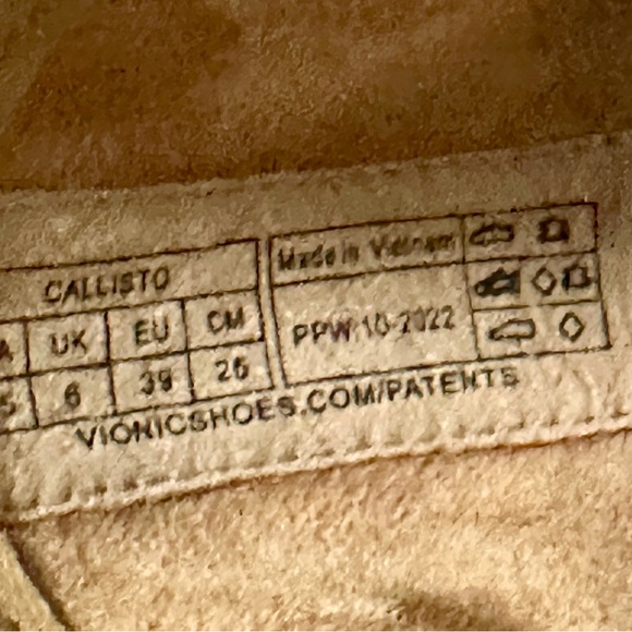 Vionic Callisto Women's Tan Ballet Flats - Picture 4 of 5